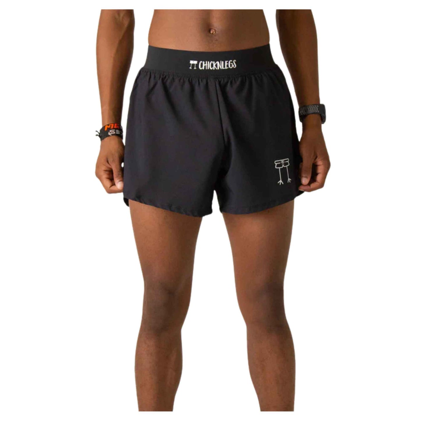 CHICKNLEGS MEN'S 4" SPLIT SHORT
