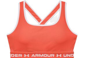 Under Armour Mid Crossback Sports Bra can be purchased at The Running Well Store in KC.