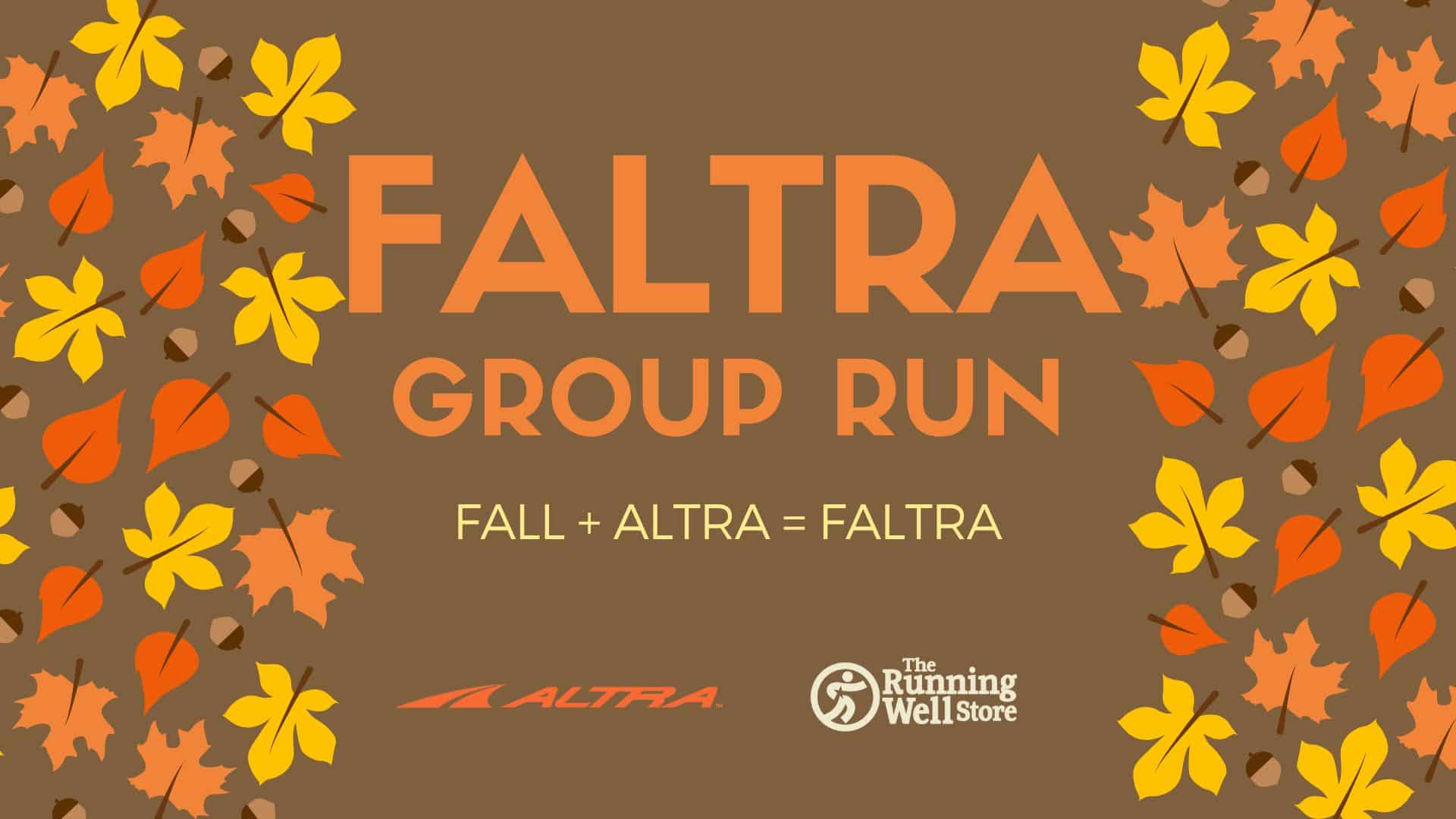 Fall Group Run With Altra