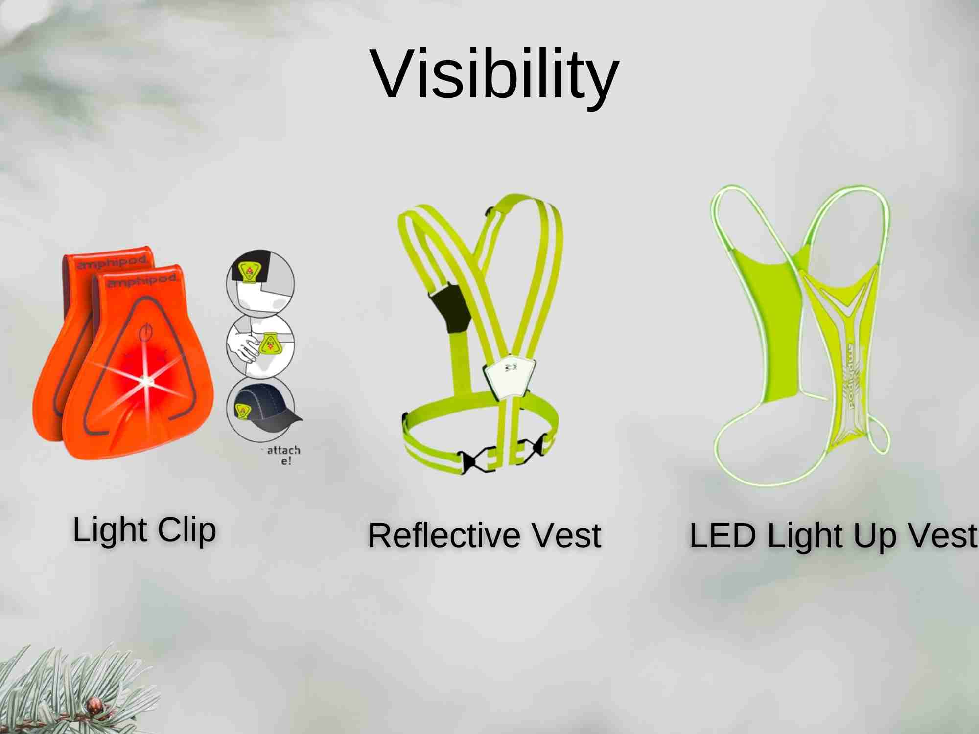 Gift Ideas For Runners: Visibility 