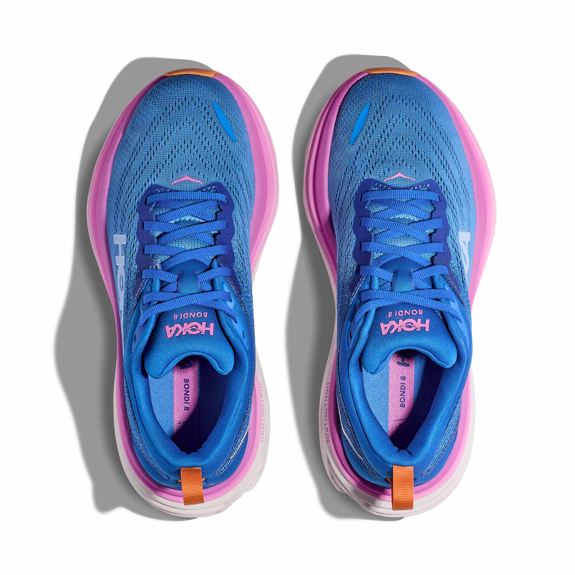 New Hoka One One women Running Bondi 8 Athletics Sneakers RAINBOW