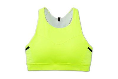 Brooks Women's 3 Pocket Sports Bra for Running, Workouts & Sports, Rr  Glitch Print/Copper, 30A/B : : Fashion