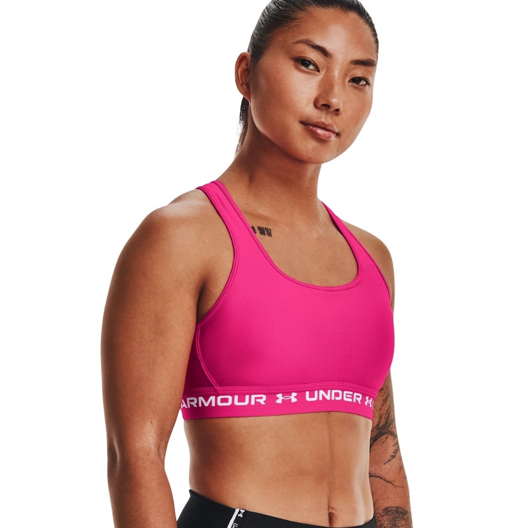 Under Armour Bra Armour Mid Keyhole Pink