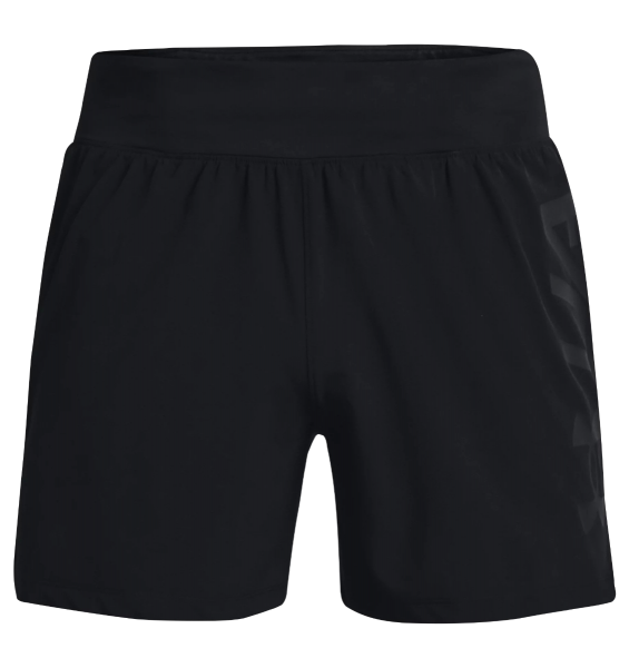 Under Armour Men's Ua Qualifier Speedpocket 5'' Shorts in Black