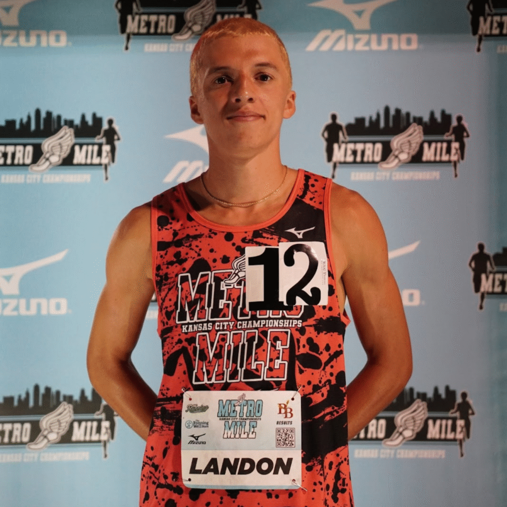Cross Country Runner Landon Wegneiter